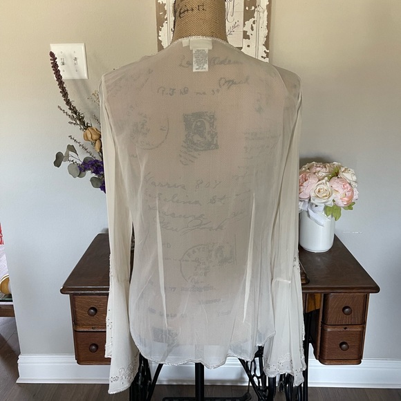 Newport News ladies, lovely silk blouse NWOT - Picture 5 of 15